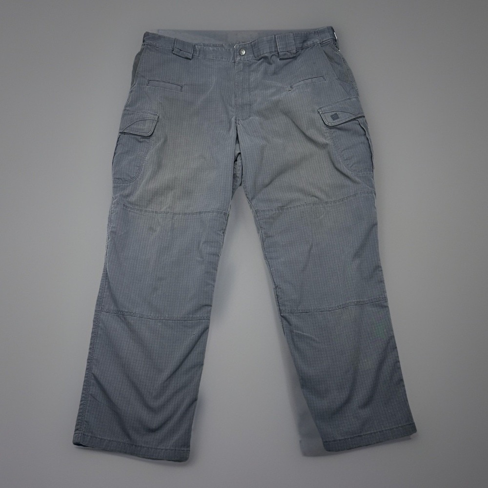 5.11 Tactical Stryke Cargo Pants Gray Ripstop 74369-018 Mens 42x30 Workwear